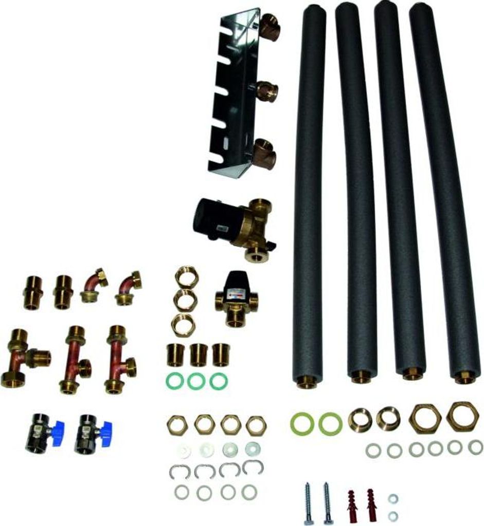 Wolf Anschluss-Set Warm-/Kaltwasser für CSZ-2