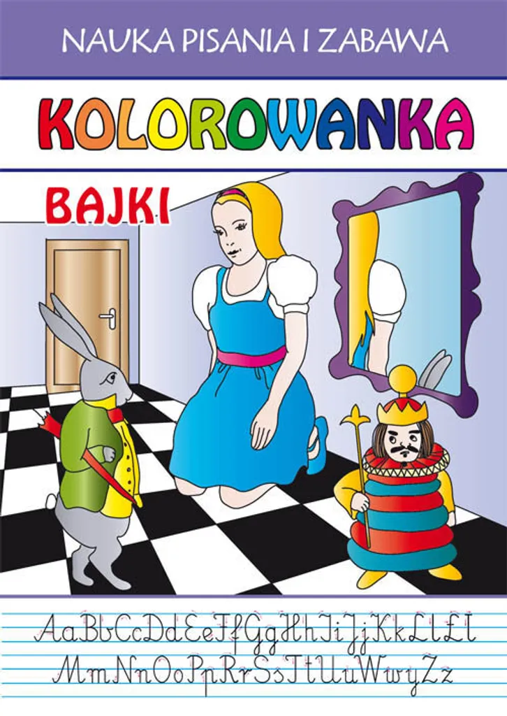Kolorowanka Bajki Livre de Coloriage Thème Contes de Fées en Polonais