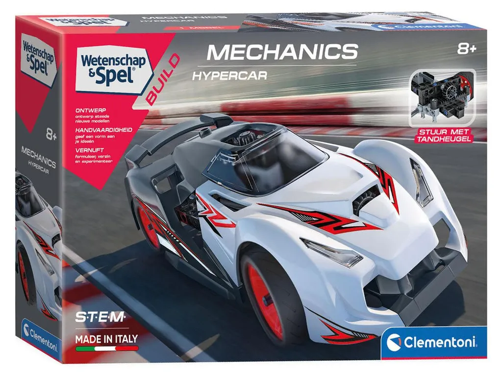 Hypercar mécanique Clementoni : apprenez la mécanique sans aucune difficulté - 4