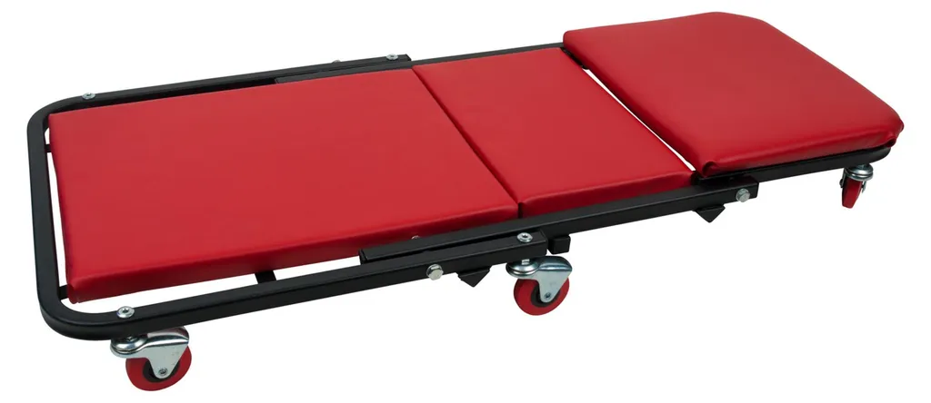 Travailler sous voiture confortablement avec la couchette KS TOOLS