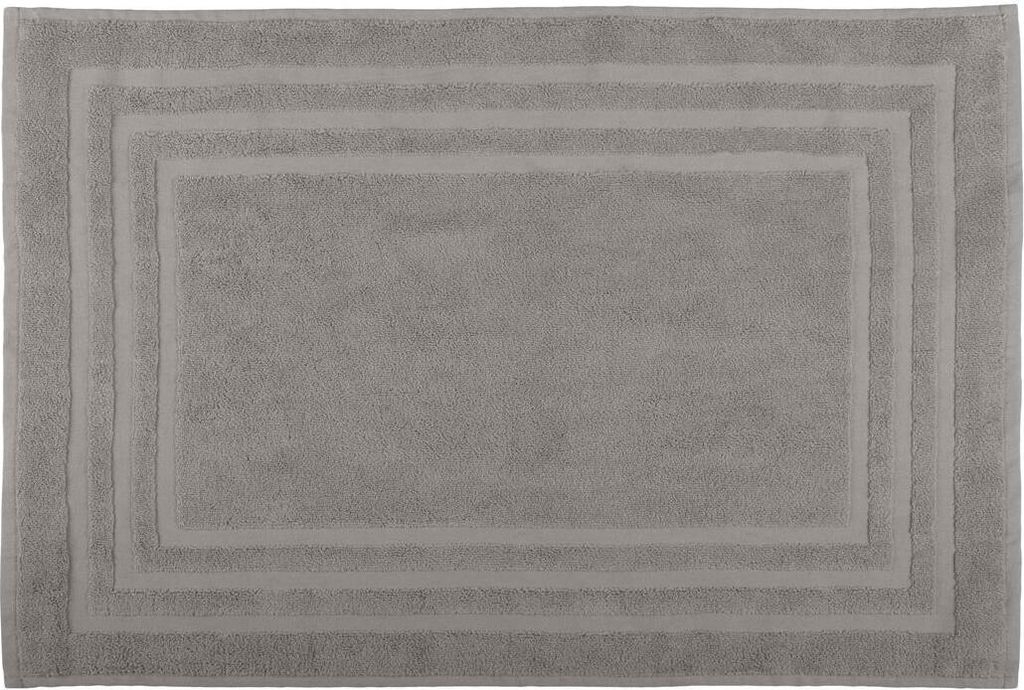 STOF | Badeteppich - LAGUNE - 45x70 cm - Taupe - Weich und saugfähig - Elegantes Design für jedes Badezimmer