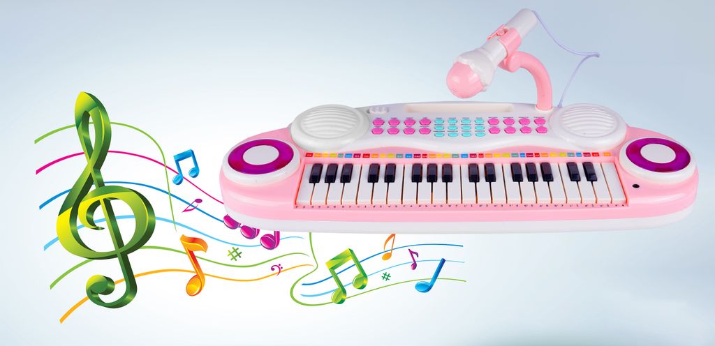 MalPlay Kids Piano | 37 kláves | Mp3 keyboard | stojan a Obrázek produktu 3