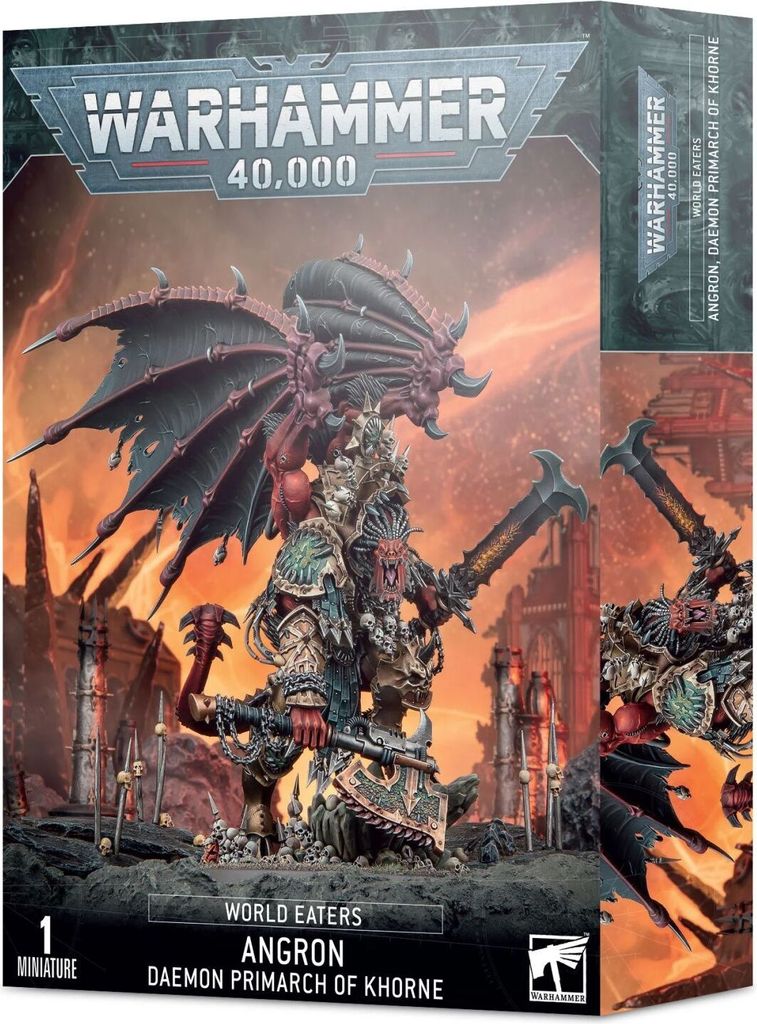 Warhammer 40.000 World Eaters Angron Daemon Primarch of Produktbild 