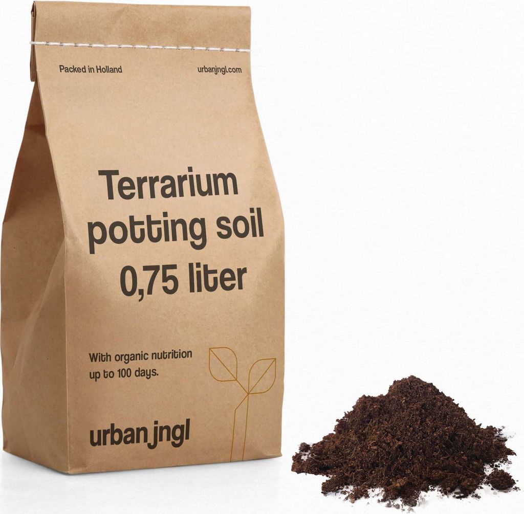Terrarien-Blumenerde – 0,75 Liter – mit -Nährstoff