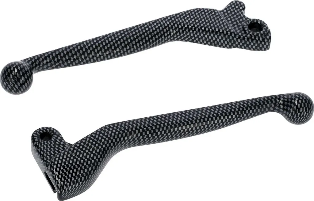 Kit leviers de rechange aspect carbone pour Simson SR50 et SR80 S53