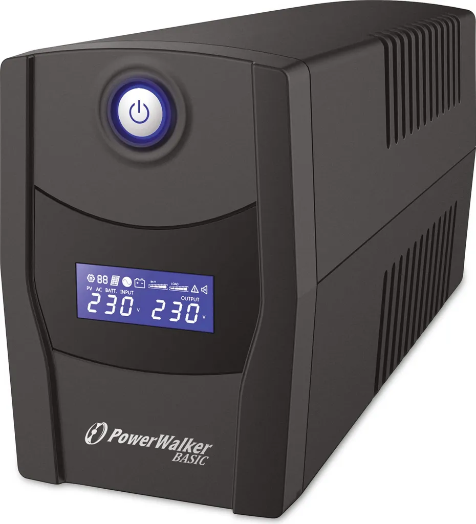 UPS PowerWalker Basic VI 600 STL 360W - Design e Protezione Power