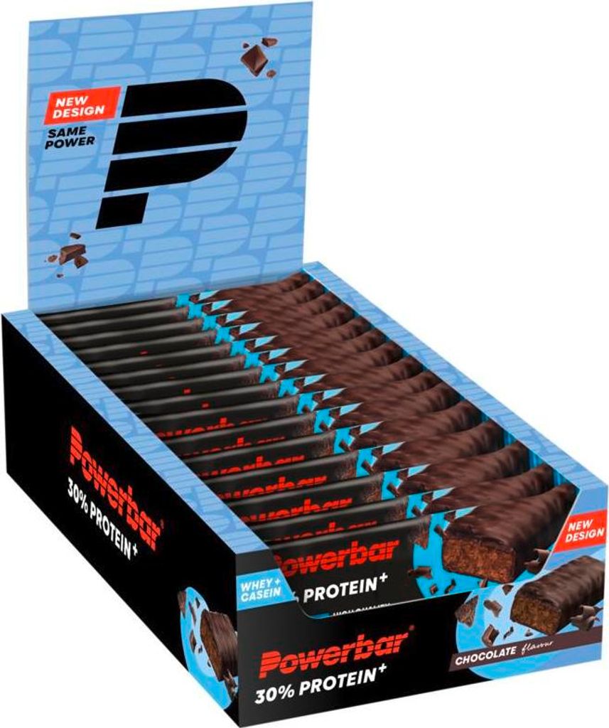 PowerBar Protein Plus 30% PremiumProtein Chocolate 15x55g Zdjęcie produktu 