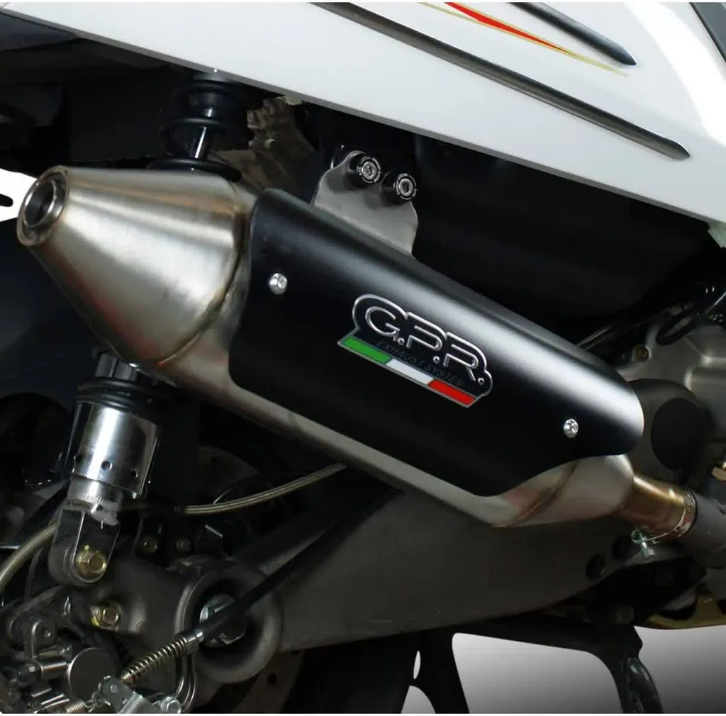 Échappement GPR Power-Bomb Inox pour Kymco Myroad 700 Performance