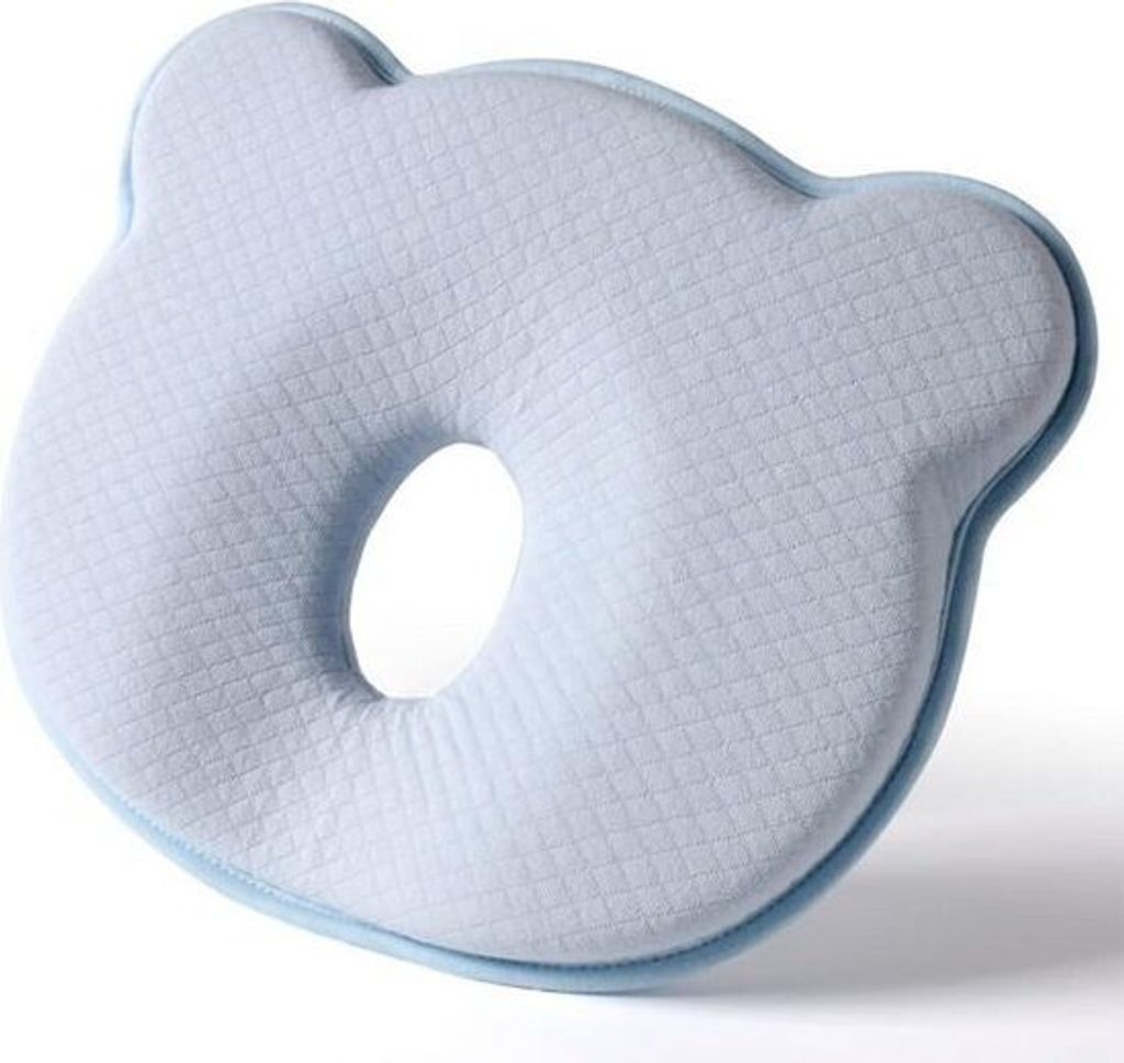 Babykissen Memory Foam - Kopfkissen Für Neugeborene Gegen Plattkopf