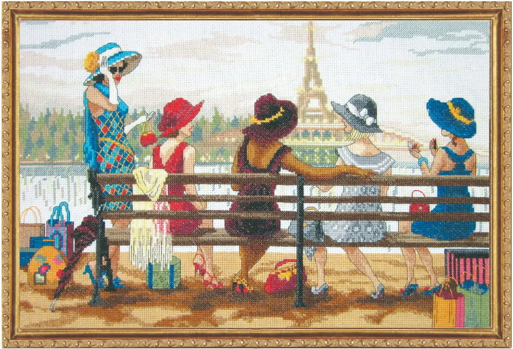 Kit Broderie Point de Croix Janlynn avec Diagramme Lisible et Complet