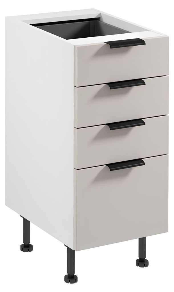 Küchenschrank Schubladenschrank Unterschrank Schrank 4 Schubladen Küche