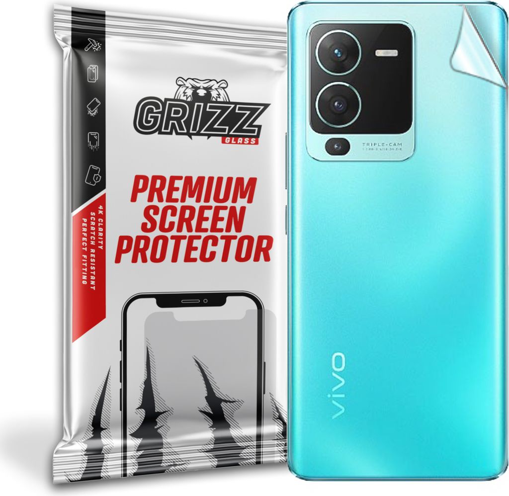 Folie auf der Rückseite GrizzGlass SatinSkin für das Vivo S15 Pro