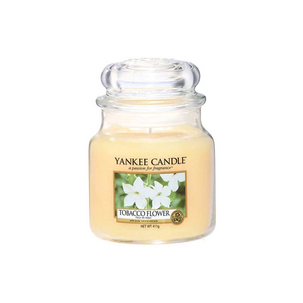 YANKEE CANDLE_Small Jar mała świeczka zapachowa Tabacco Flower 104g