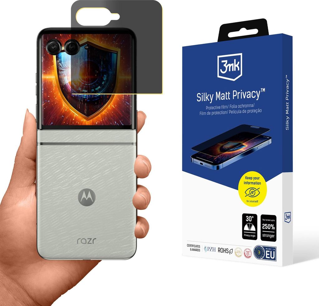 Motorola Razr 60 - 3Mk Silky Matt Privacy Immagine del prodotto 