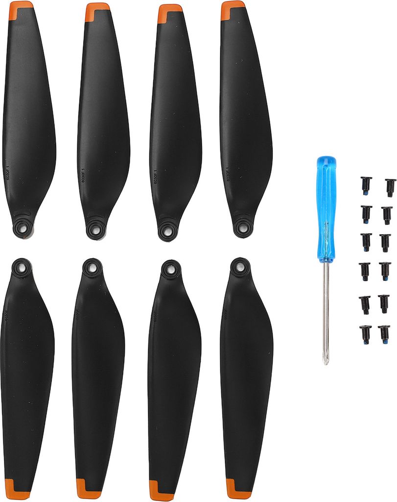 Drohnen -Propeller für Mini 3 RC Flügelblätter Ersatzzubehör Orange Kante