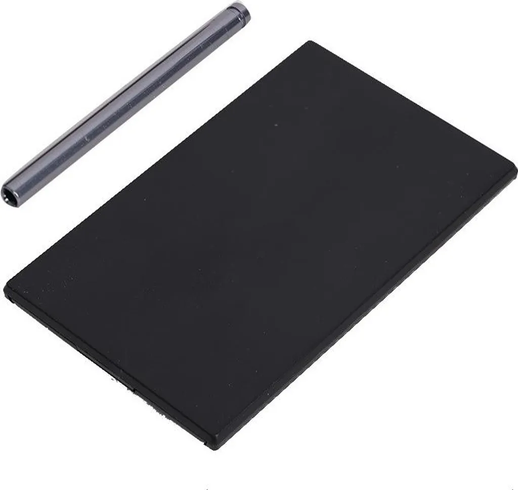 Applicateur de tabac à priser noir avec tube d'étirage en métal 10cm