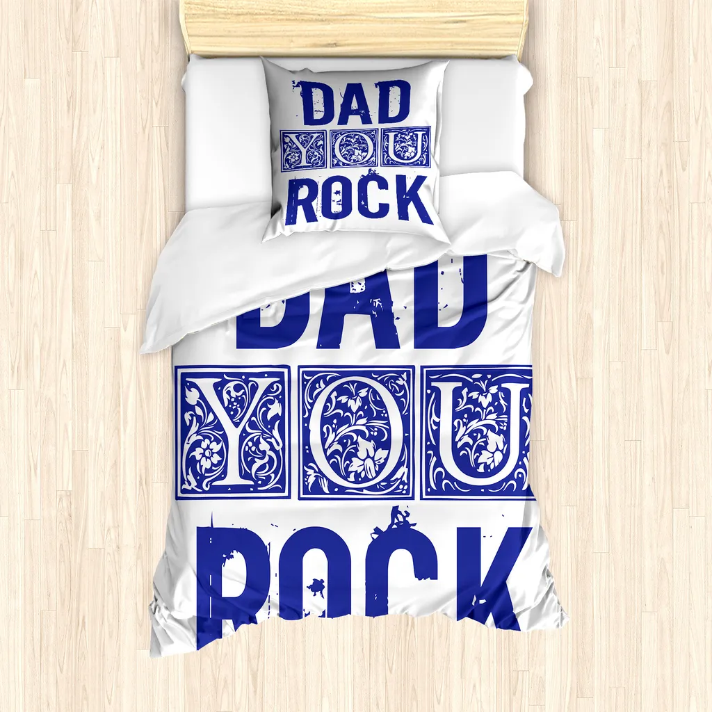 Set Copripiumino ABAKUHAUS You Rock Singolo Lavanda Antiacaro
