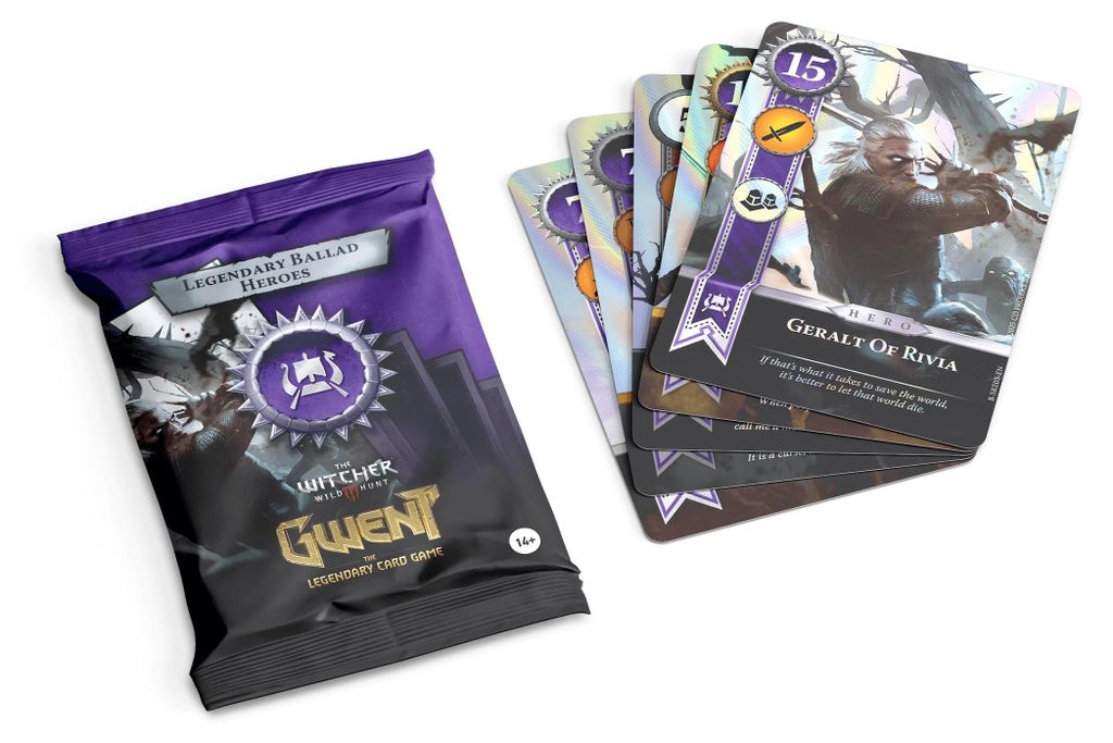 Gwent: Legendäre Balladenhelden – Set 10 Carti Foil (offiziell)