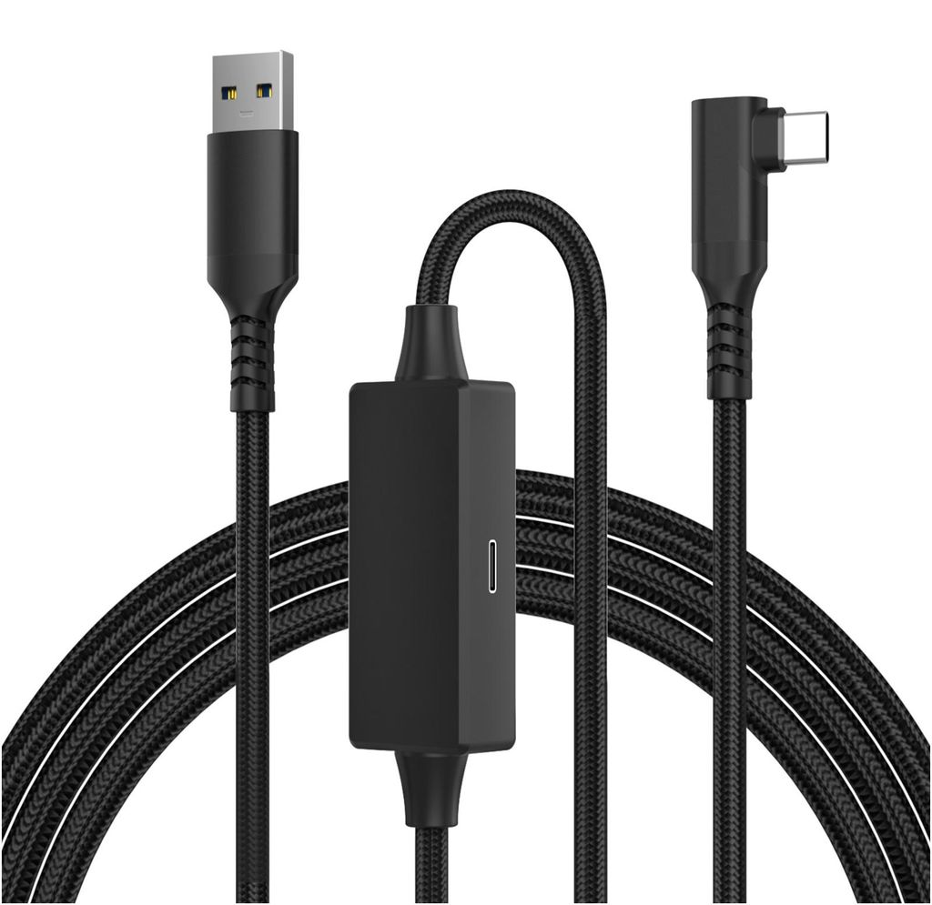 VR Link Kabel mit Ladeanschluss 5m – Kabel für Meta Quest 3 Produktbild 