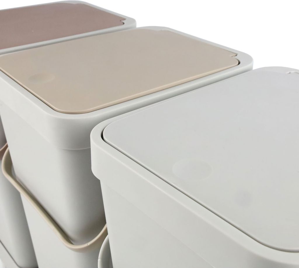 Odpadkový kôš 60 l 3 priehradky (3 x 20 l) Systém separácie Obrázok produktu 6