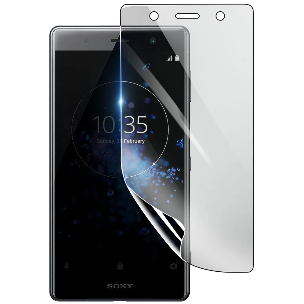 Dipos 2 Pellicole Protettive In Vetro Per Sony Xperia XZ1 – Taglio Laser, Made In Germany, Crystalclear