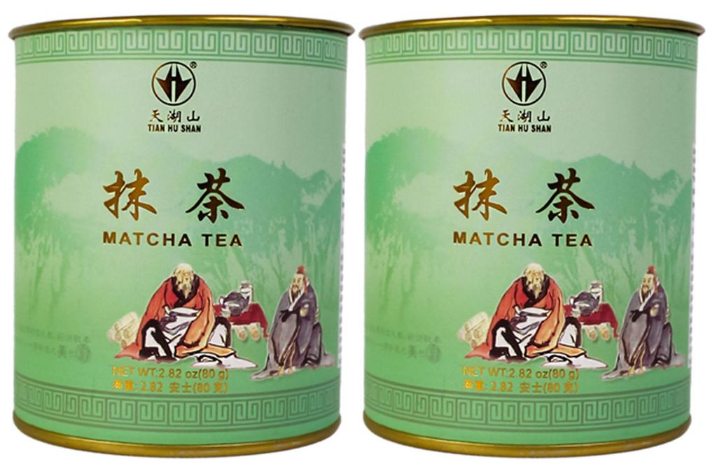 2x80g THS Grünteepulver Matcha Produktbild 