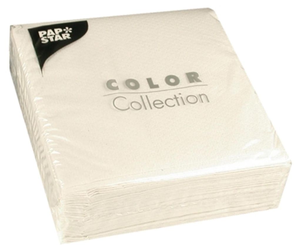 PapStar 100 Servietten 33x33 Weiß