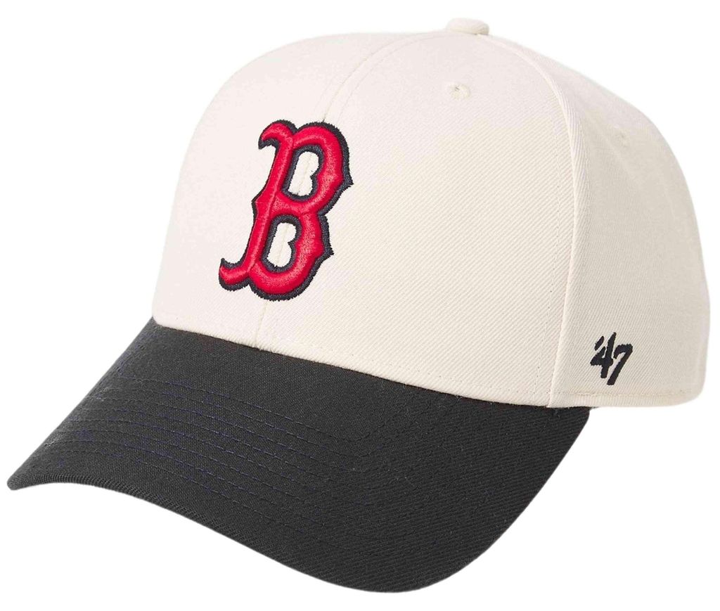 47 Mlb Boston Red Sox Cappello Mvp bicolore Beige Uomo Immagine del prodotto 