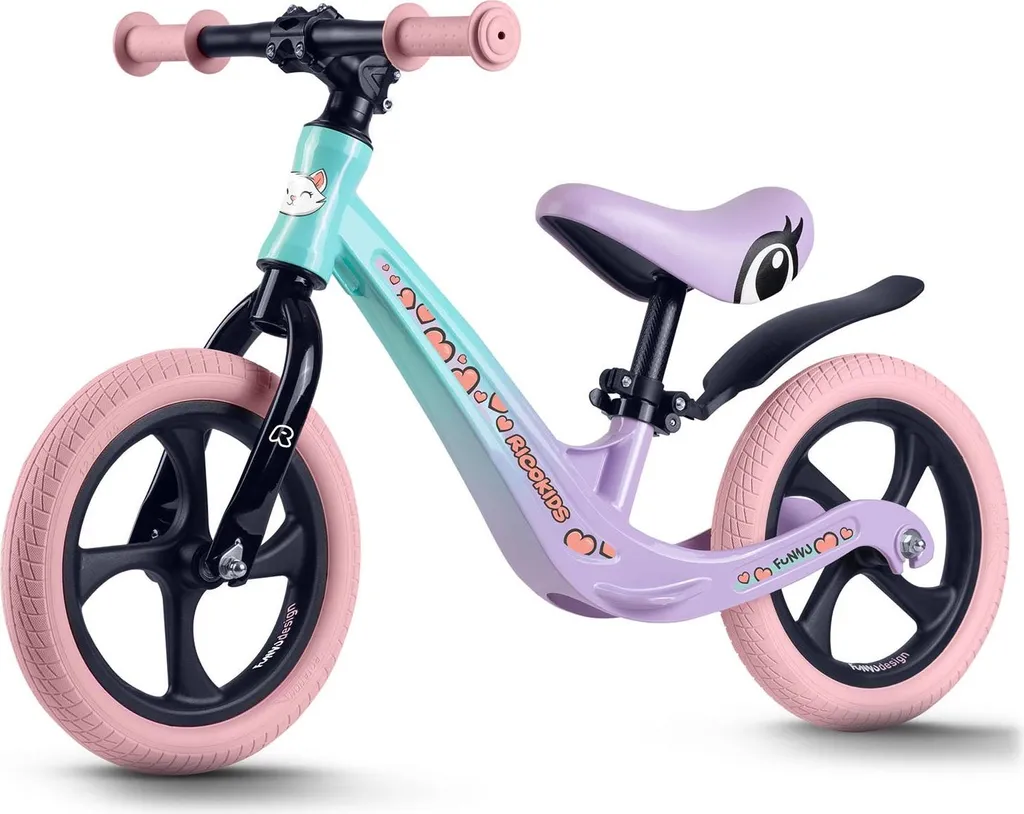 Draisienne Ricokids FUNNU pour apprendre l'équilibre en extérieur dès 2 ans