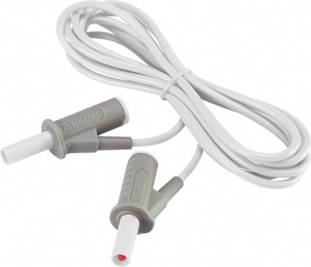 VOLTCRAFT Sicherheits-Messleitung [Lamellenstecker 4 mm