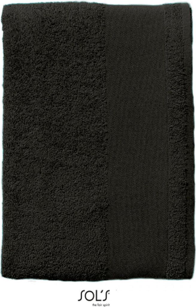 SOLs 89000 | Hand Towel Island | 50 x 100 cm - Farbe: Black - Größe: 50 x 100 cm