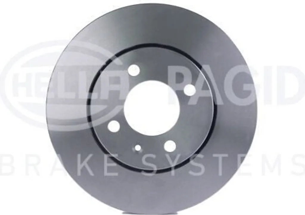 Disque de frein HELLA 8DD 355 110-621 pour Lupo et Polo - Réf OE 6N0615301E