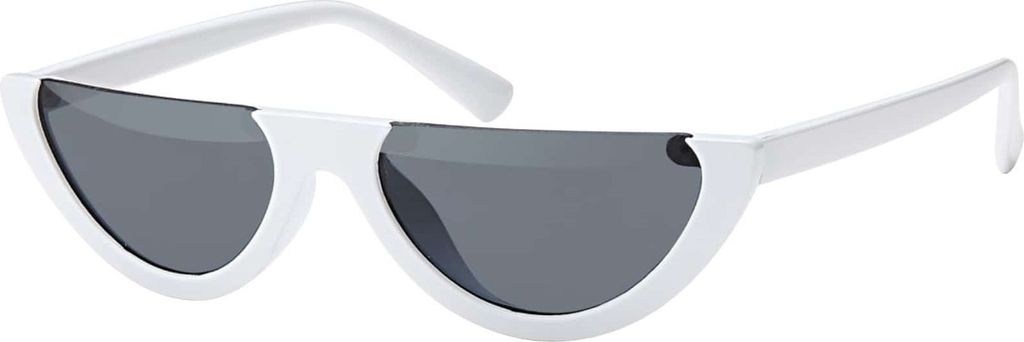 Damen Sonnenbrille Designer UVCE Protection Modern Urlaub Sommer Strand 30480 Weiß