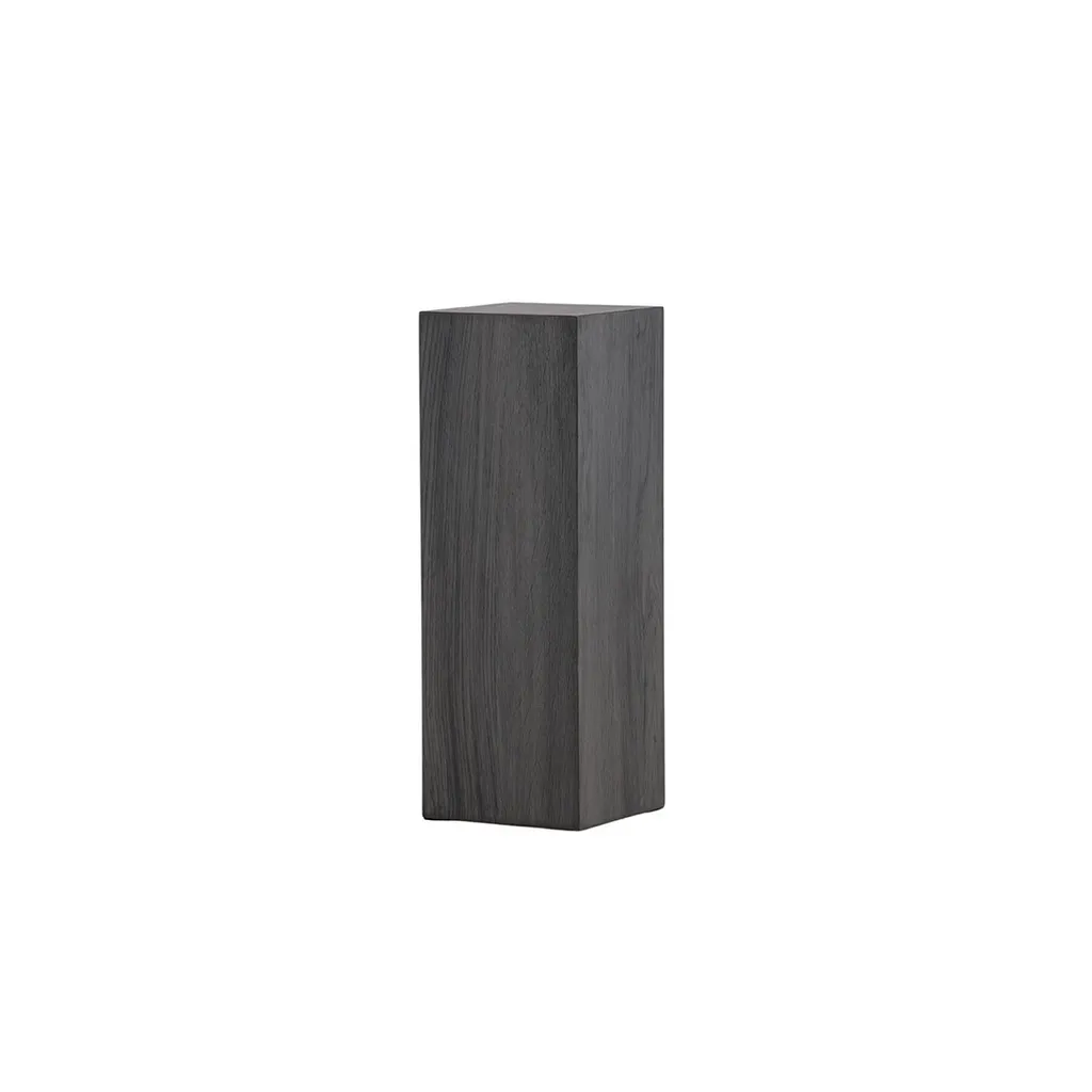 Table piédestal noire RamsvikL - Support d'angle robuste en métal mat