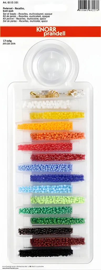Set de Rocaille Ø 2,5 mm KNORR prandell 216115101 Couleurs Variées