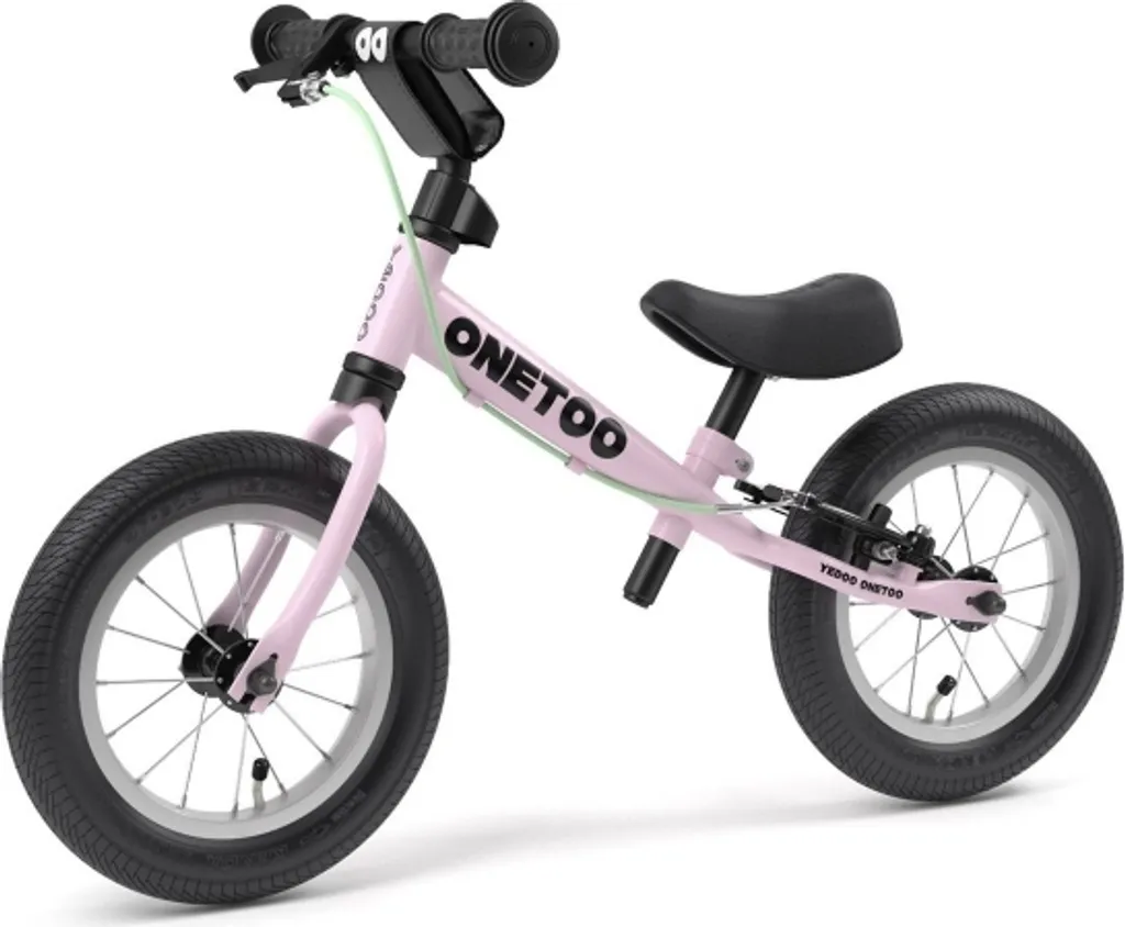 Draisienne Enfant Yedoo OneToo 12" Rose - Idéal Balades Parc et Trottoir