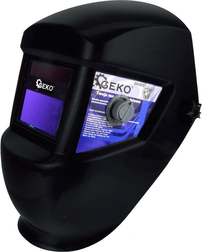 Casco-maschera per saldatura con oscuramento solare Immagine del prodotto 