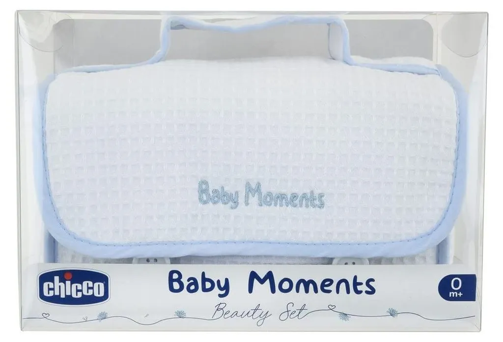Coffret Cadeau Naissance Chicco : Soins Complets et Trousse Bleue - 3