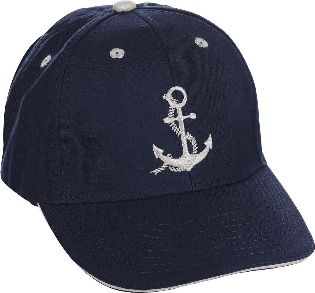 Baseball Cap Anker blau Einheitsgröße Größenverstellbar
