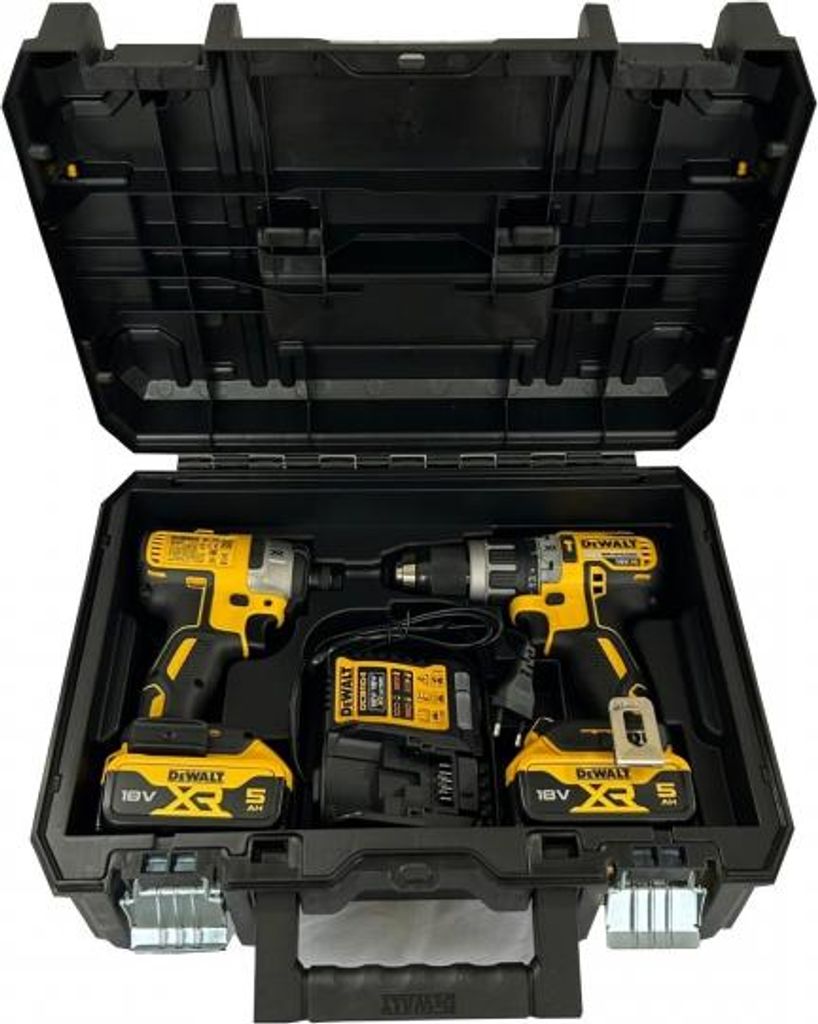DeWalt DCK266P2T-QW Akku-Combo-Kit 2x5Ah 18V Li-Ion im Produktbild 