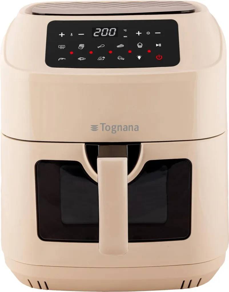 Friteuse sans huile grand volume Tognana 9,2 litres pour cuisine