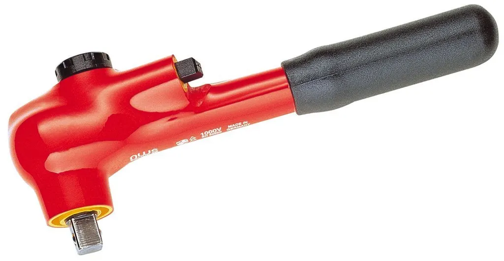 Cliquet 3/8 réversible NWS 2031-190 avec isolation 1000V certifiée