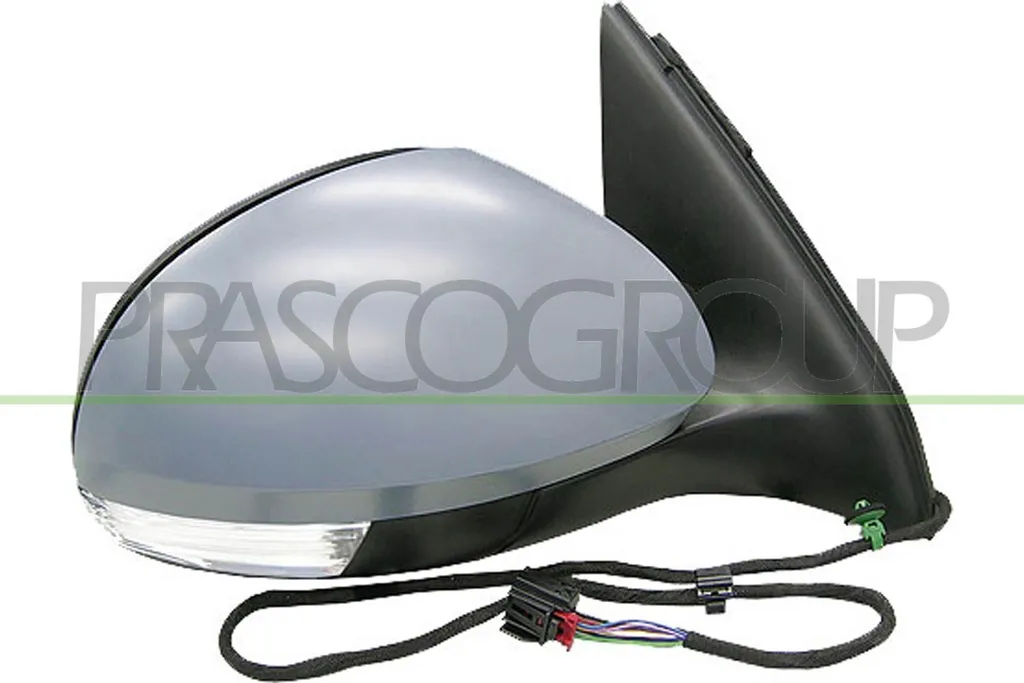 Rétroviseur électrique PRASCO VG8077313, miroir convexe pour Tiguan