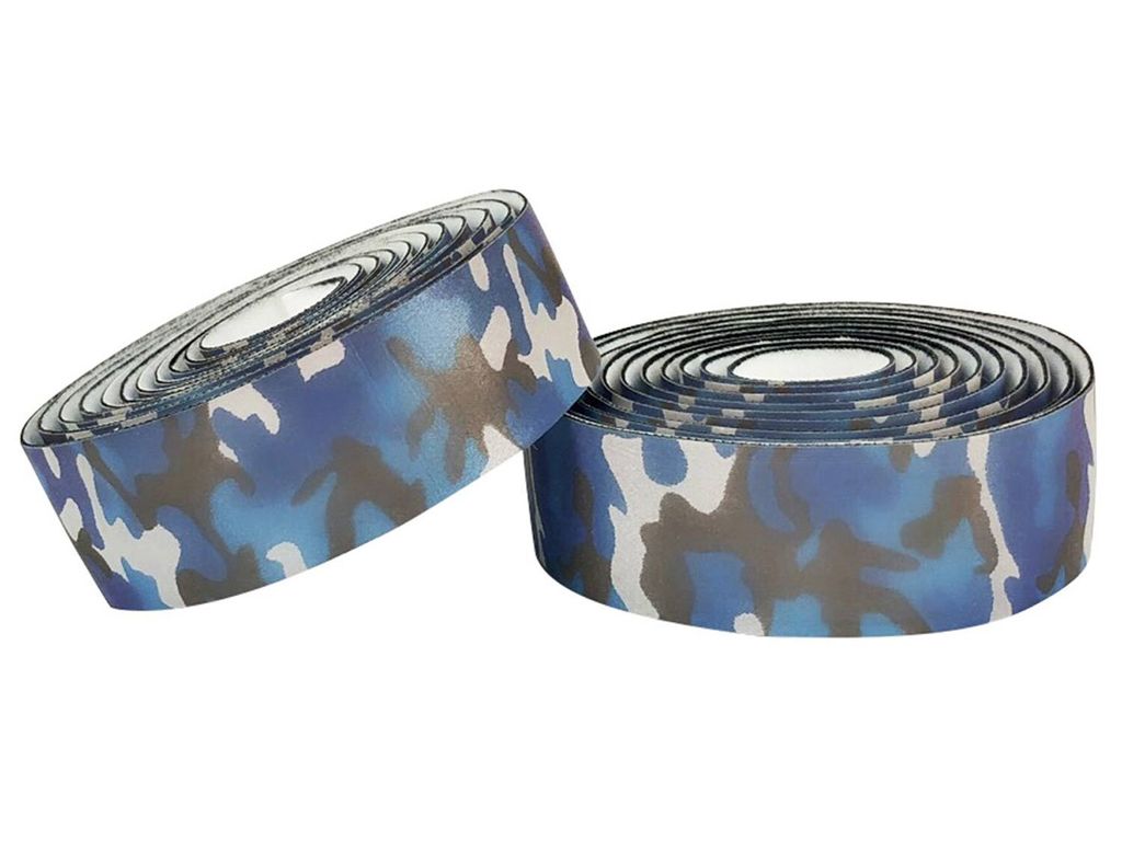 Supreme Pro Reflective Bar Tape 3mm - Camo Blue