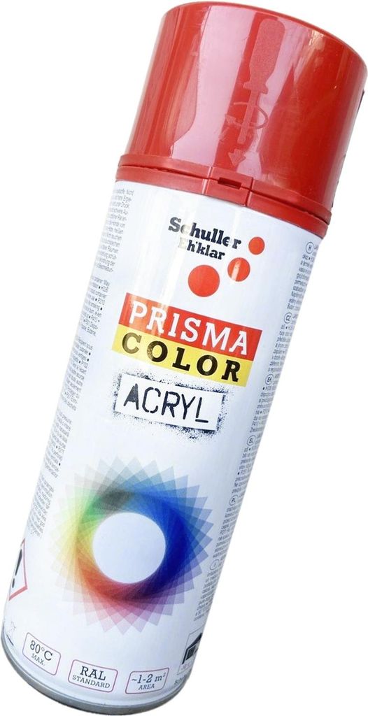 Lackspray Acryl Sprühlack Prisma Color RAL 3000 feuerrot, Produktbild 