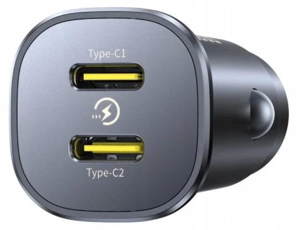 Cargador de coche Baseus Gotrip 2 puertos USB-C, 30W, color Imagen del producto 
