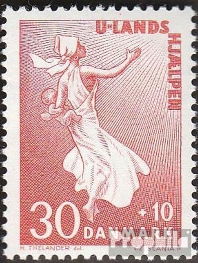 Briefmarken Dänemark 1962 Mi 405 (kompl.Ausg.) postfrisch Entwicklungshilfe