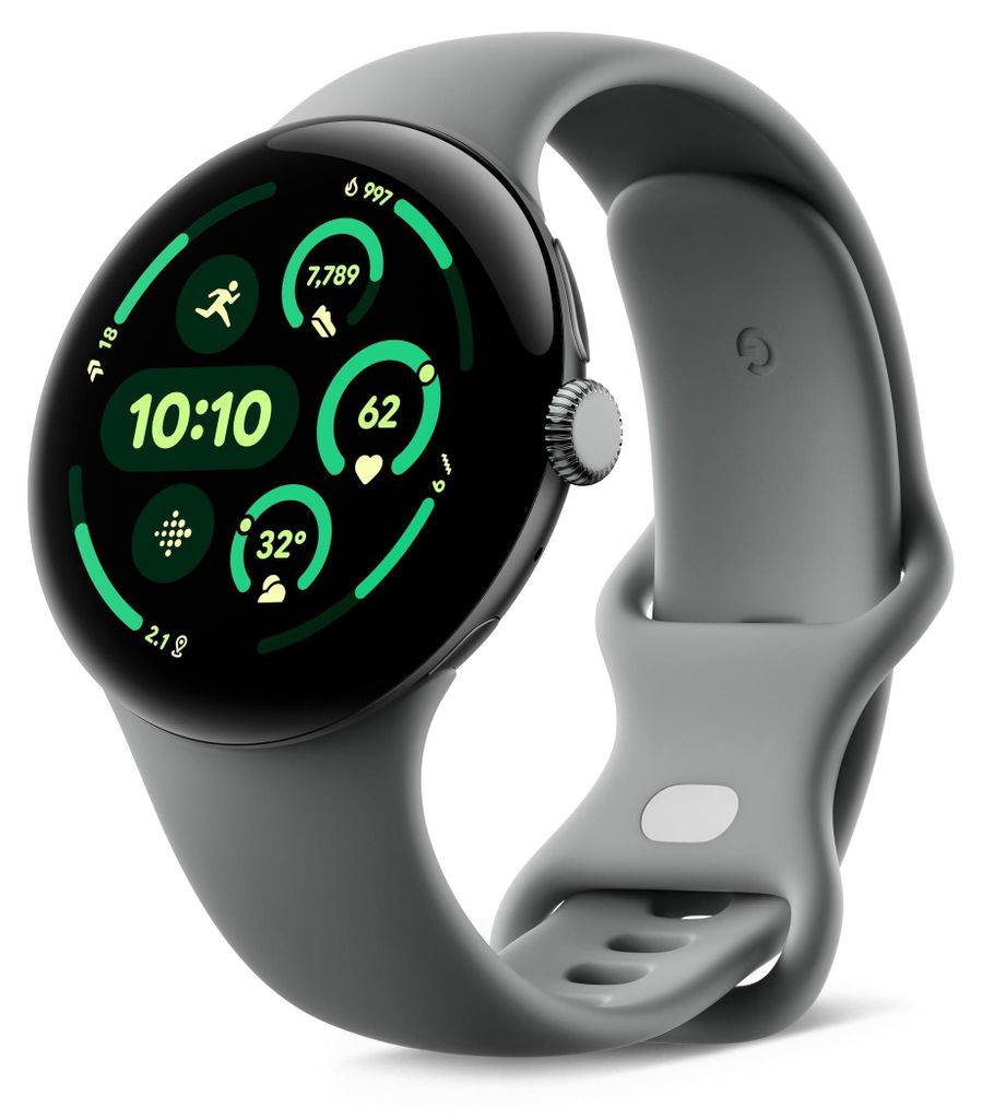Google Pixel Watch 3 45 mm WiFi, Farbe: Flechtengrün Produktbild 