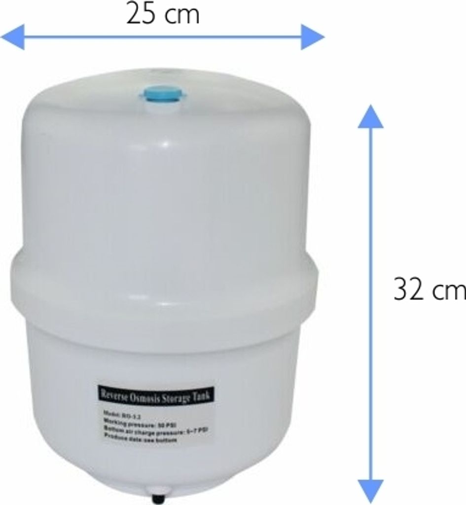 5 Stufen Umkehrosmoseanlage RO Wasserfilter 75 GPD Produktbild 6