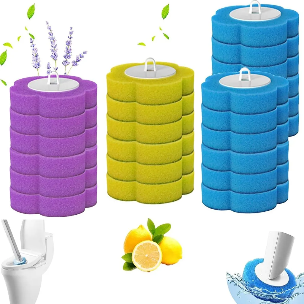 Brosse de toilettes jetable pour un nettoyage rapide et sans contact